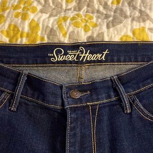 Old Navy Sweet Heart Denim Shorts Size 10